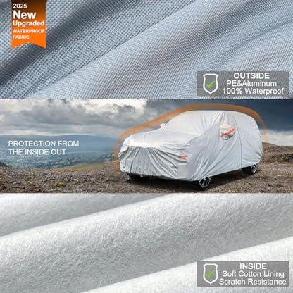 6 Layers Waterproof SUV Car Cover for BMW X5 2007