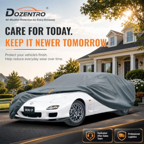 Waterproof Heavy Duty Car Cover Custom Fit Mazda RX