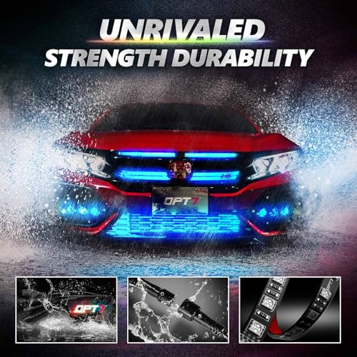 Aura Pro RGB Grille Accent Lights 24" with App & Remote Control (4 Count)