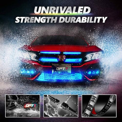 Aura Pro RGB Grille Accent Lights 24" with App & Remote Control (4 Count)