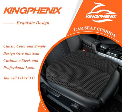 Memory Foam Car Seat Cushion for Driving Comfort and Office Use