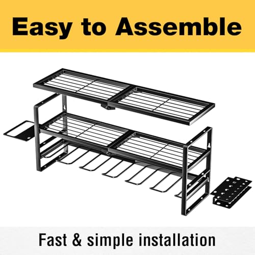 Heavy Duty Power Tool Organizer Wall Mount