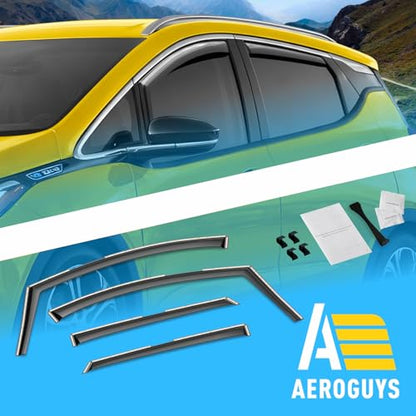 Extra Durable Window Deflectors in (4 Count)
