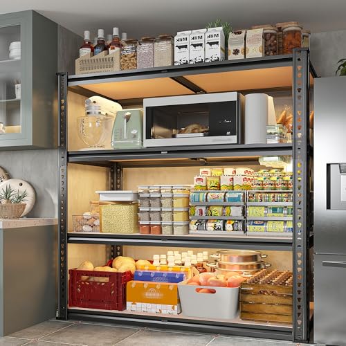 40" W Garage Shelving with Rolled