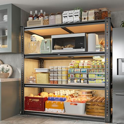 40" W Garage Shelving with Rolled