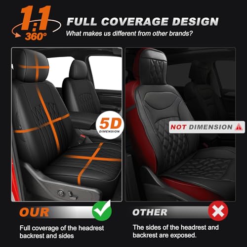 Custom Fit Seat Covers for Ram 1500 & 2500 2009