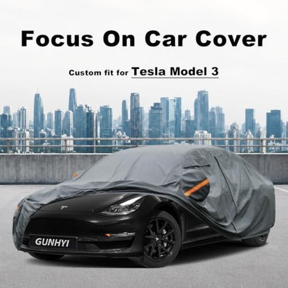 Premium Car Cover Custom Fit Tesla Model 3