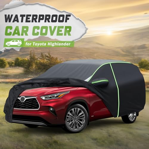 Car Cover for Toyota Highlander 2001