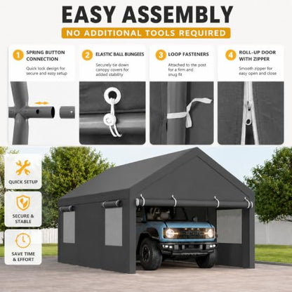 12x20 Heavy Duty Carport