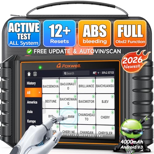 2026 FOXWELL NT726 OBD2 Scanner Diagnostic Tool