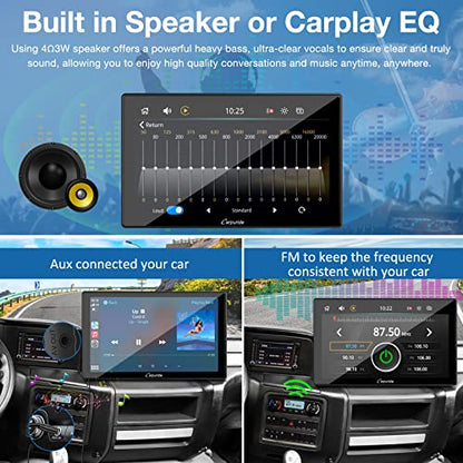 W901 Pro Portable Carplay & Android Auto with Dula Bluetooth