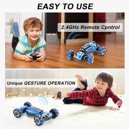 Remote Controlled Gesture Stunt Car