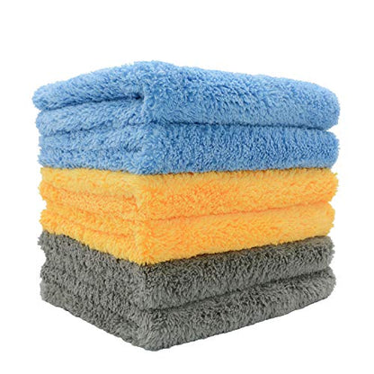 Microfiber Towels for Cars (6 Count)