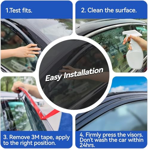 Window Visors Rain Guards for 2015