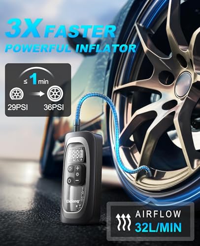 Tire Inflator Portable Air Compressor