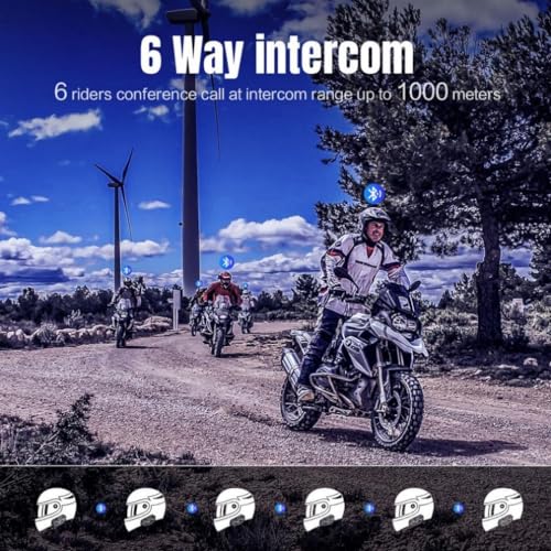 FX6 Motorcycle Bluetooth Headset