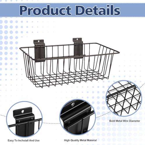 Slatwall Basket (4 Count)
