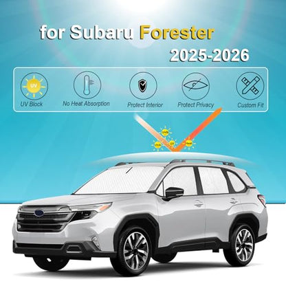 Sun Shades for Subaru Forester Accessories 2025 2026