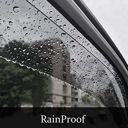 Window Visors UV Protection Rain Guards for 2013 (4 Count)