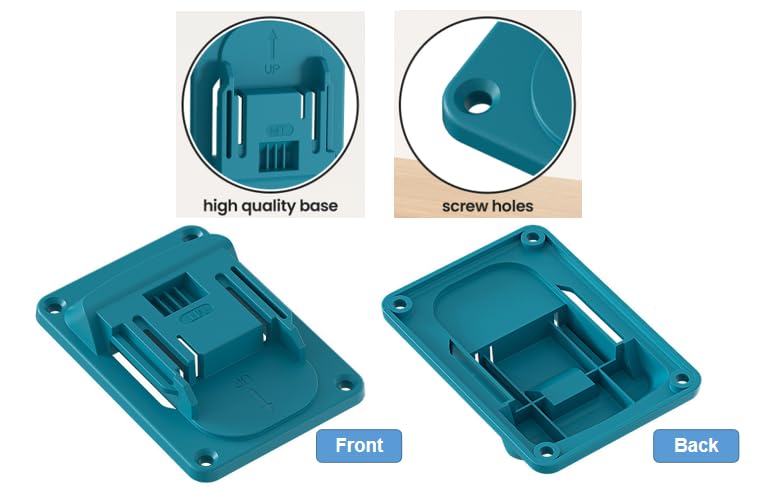 10 Packs Drill Mount Holder for Makita 18V Li (10 Count)