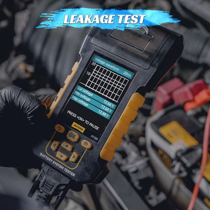 Car Battery Tester with Printer 12V 24V Load