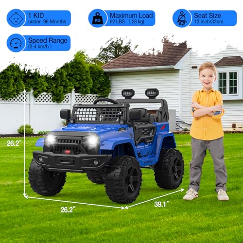 12V Kids Electric Ride On Truck Car w