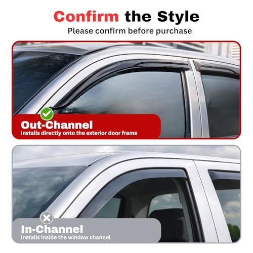 Rain Guards Fit for 1997