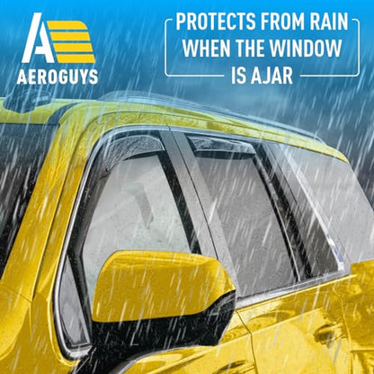 Extra Durable Window Deflectors in (4 Count)
