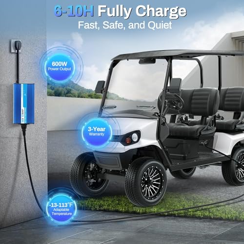 12 Amp 36 Volt Golf Cart Battery Charger for Yamaha EZGO