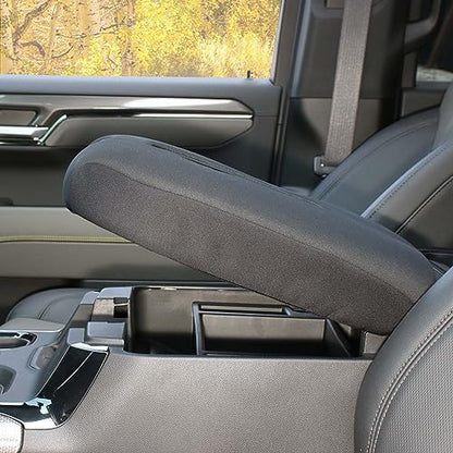 Armrest Box Pad Cover Compatible with Chevrolet Silverado