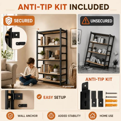 Metal Bookshelf