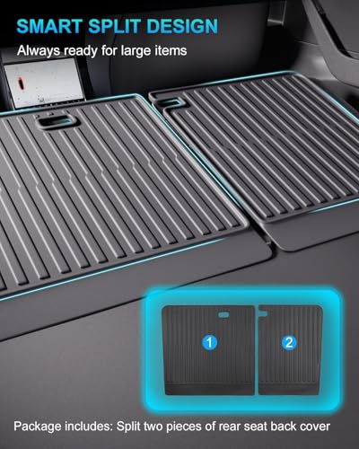 2nd Row Seatback Protector Compatible with Tesla Model 3 Highland 2024