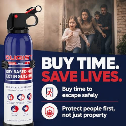 ABC Fire Extinguisher for Home & Vehicle (4 Count)