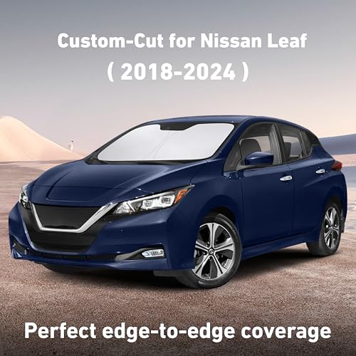 Windshield Sunshade Compatible for Nissan Leaf 2018