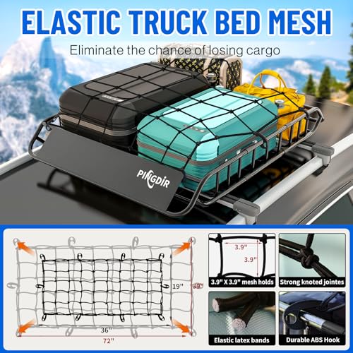 roof Rack Basket Rooftop Cargo Carrier 46"*36"