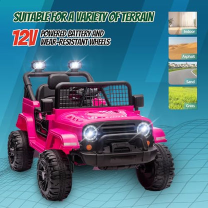 12V Kids Ride on Truck with Remote Control