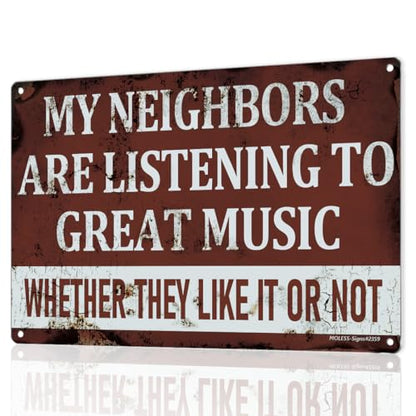 12x8″ Metal Sign