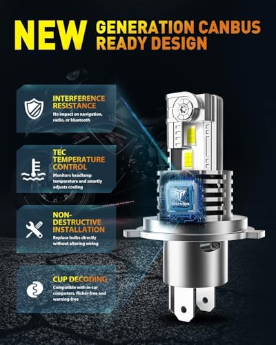 H4 9003 light Bulbs