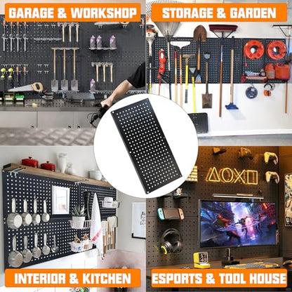 Metal Pegboard Storage System