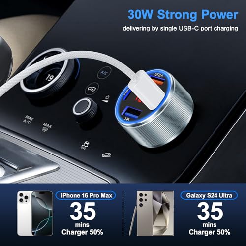 Car Phone Charger for iPhone 17 16 15