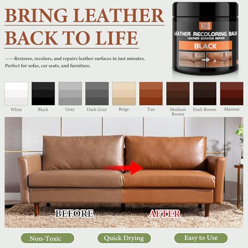 Leather Recoloring Balm Leather Color Restorer