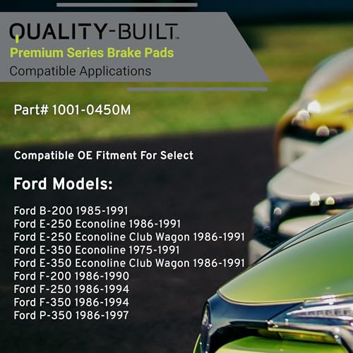 Front Semi Metallic Brake Pads