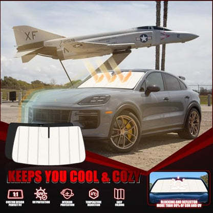 Windshield Sun Shade for Pors