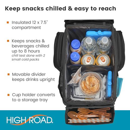 CarHop Car Caddy Organizer With Cooler and Cup Holders