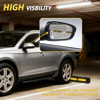 Parking Stopper for Garage Parking with Bolts 3" H 1 Pack
