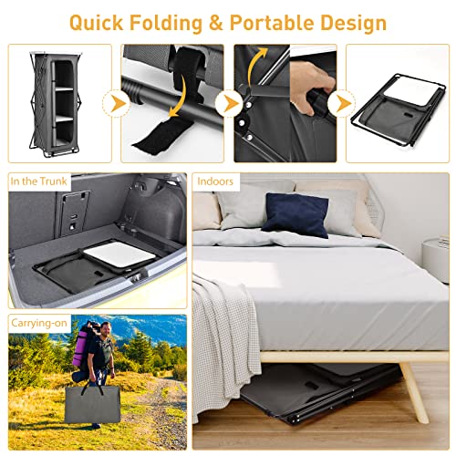 Folding Camping Storage Cabinet