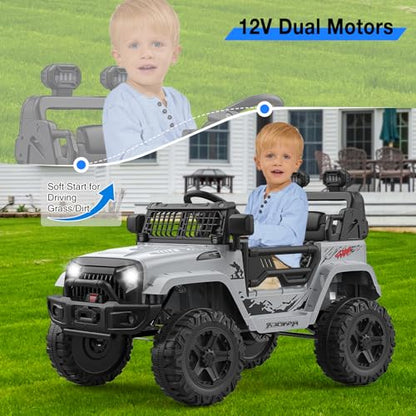 12V Kids Electric Ride On Truck Car w