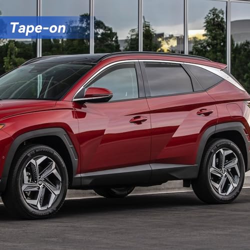 Window Visors Rain Guards for 2022 2023 2024 2025 2026 Hyundai Tucson