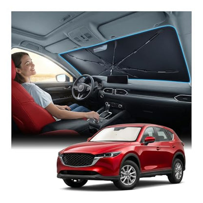 Upgraded] Nmoiss Windshield Sun Shade Umbrella