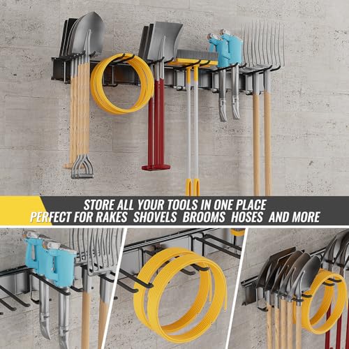 Garage Tool Rack Wall Mount (2 Count)
